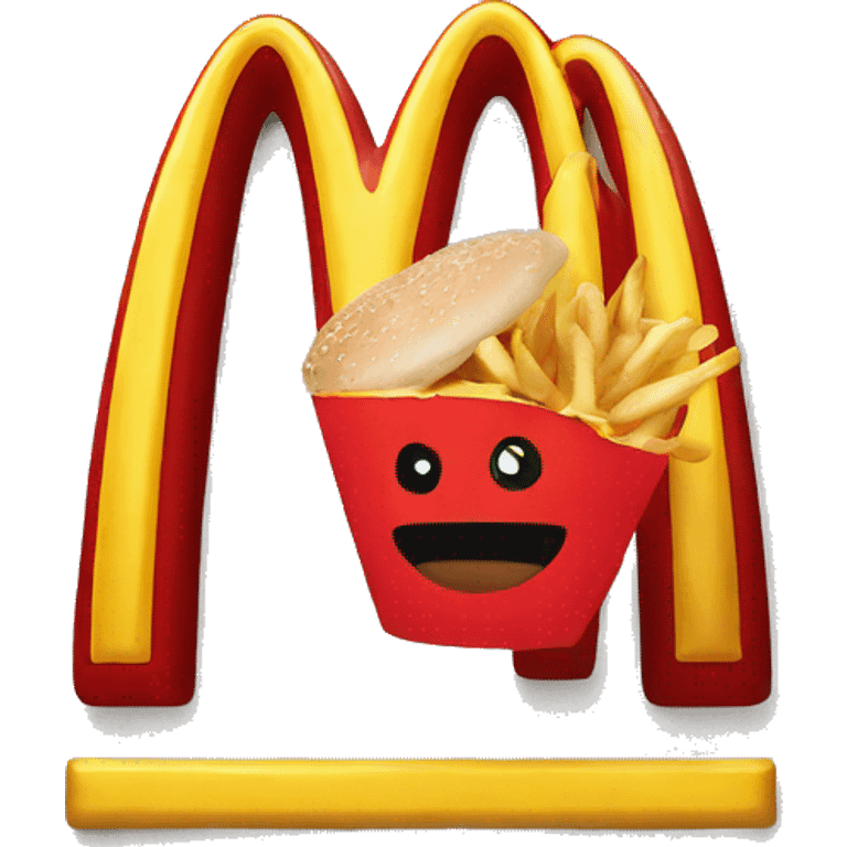 Mcdonalds logo emoji