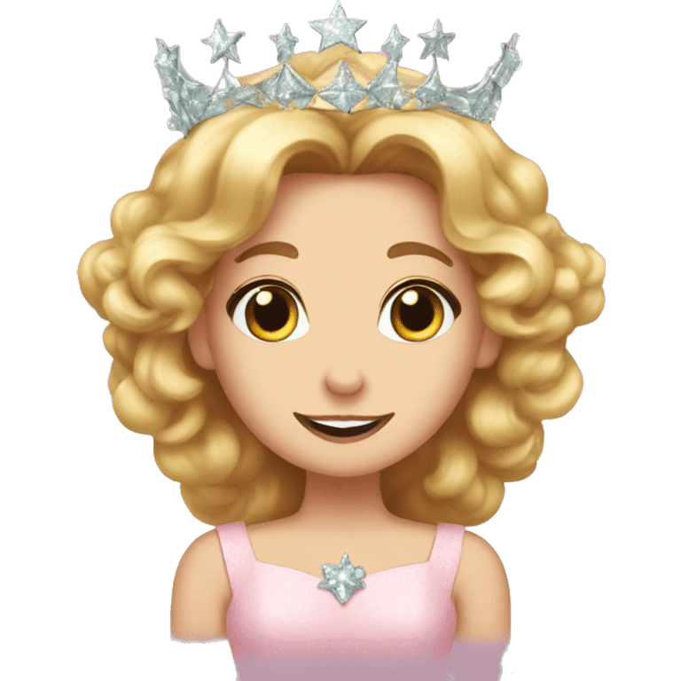 glinda the good witch bubble crown  emoji