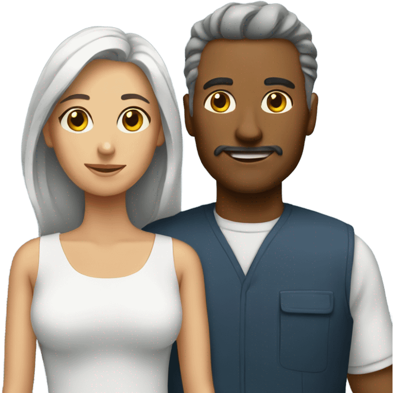 Man with woman emoji