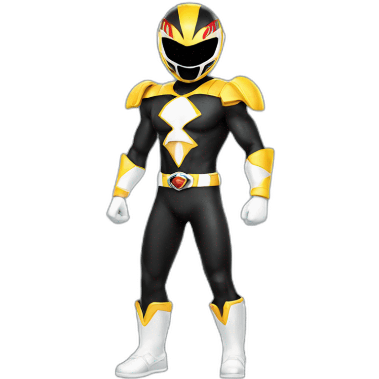 black power ranger full body emoji