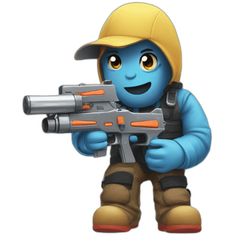 SiIvaGunner with a water gun emoji