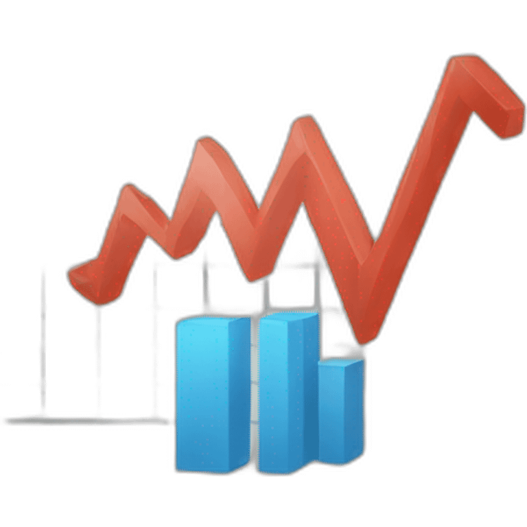 Trading chart emoji