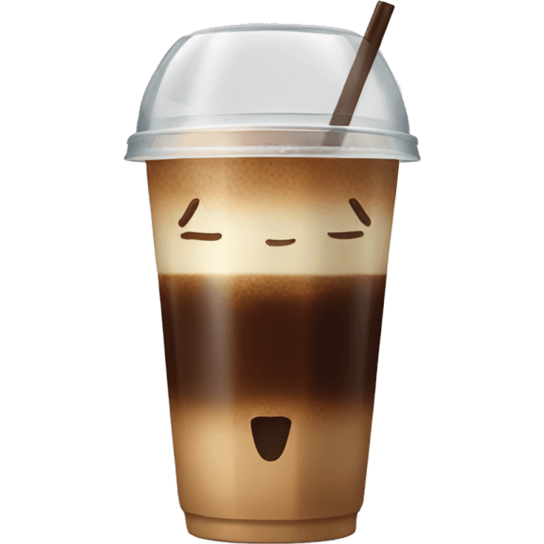 Ice coffe emoji