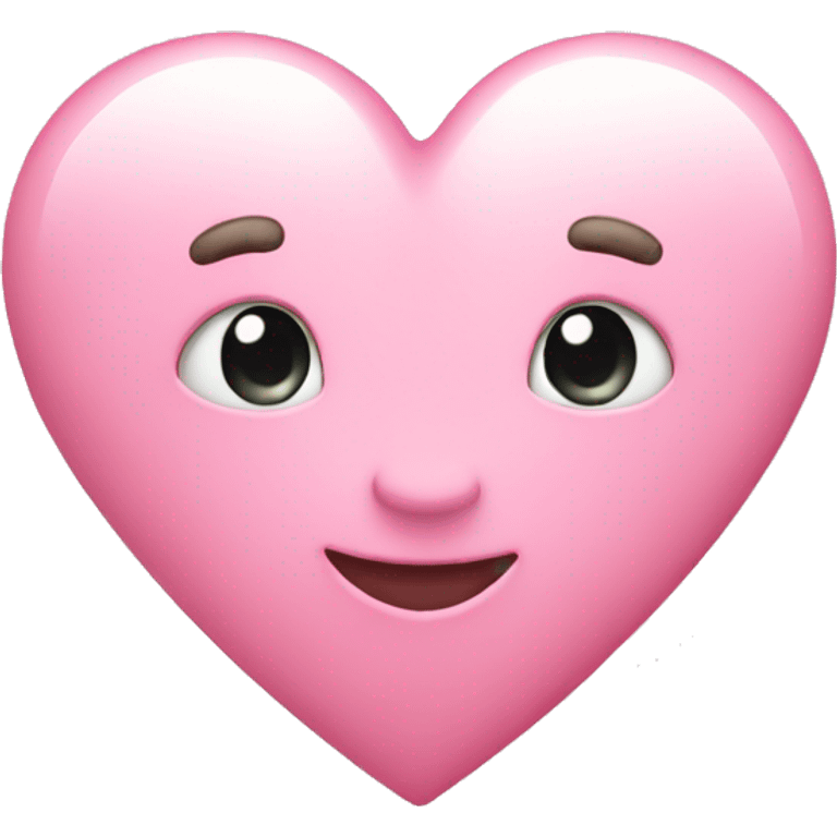 light pink heart emoji