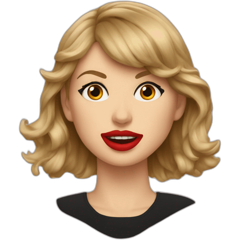 taylor-swift-mouth-bbc emoji