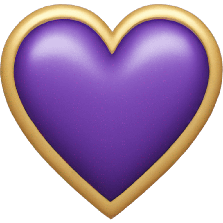 Violet heart emoji