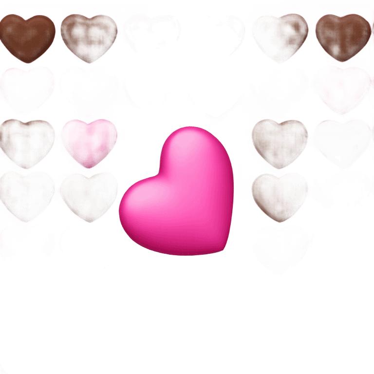 pink heart chocolate box emoji