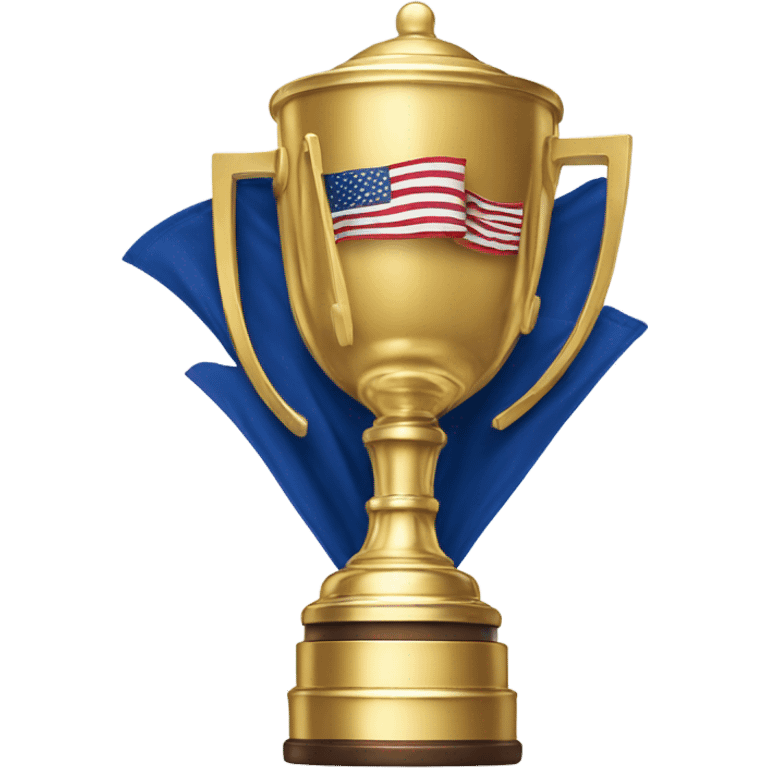 The ryder cup trophy emoji