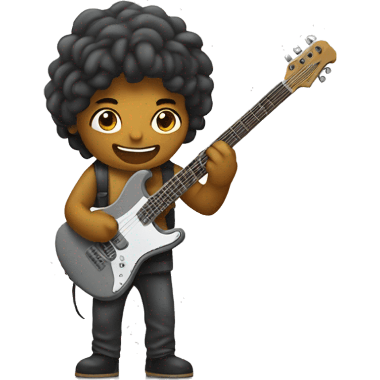 Una persona che suona la chitarra  emoji