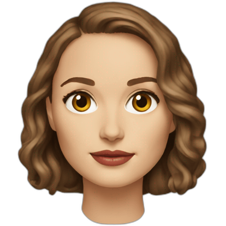 Natalie Portman head only emoji