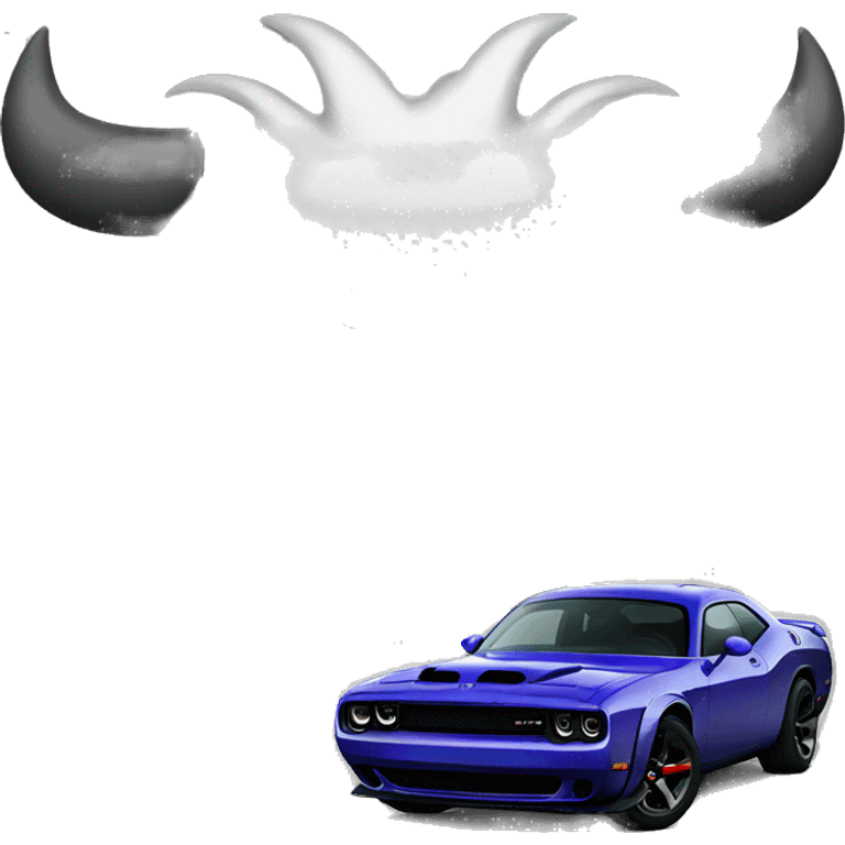 Dodge demon logo emoji