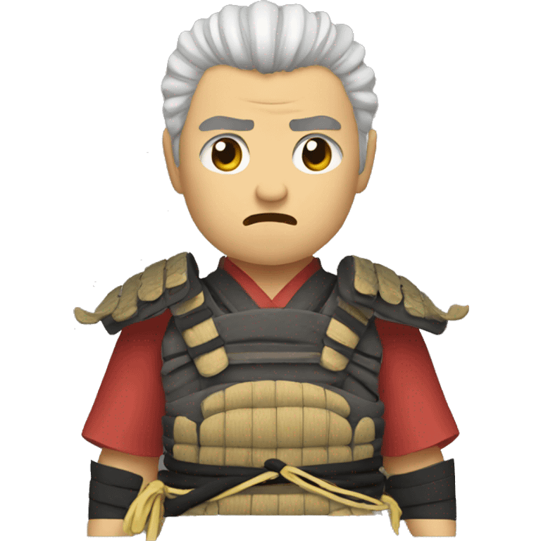 Irritated Samurai emoji