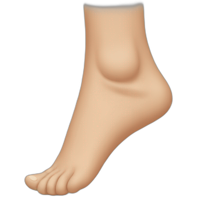 Foot emoji