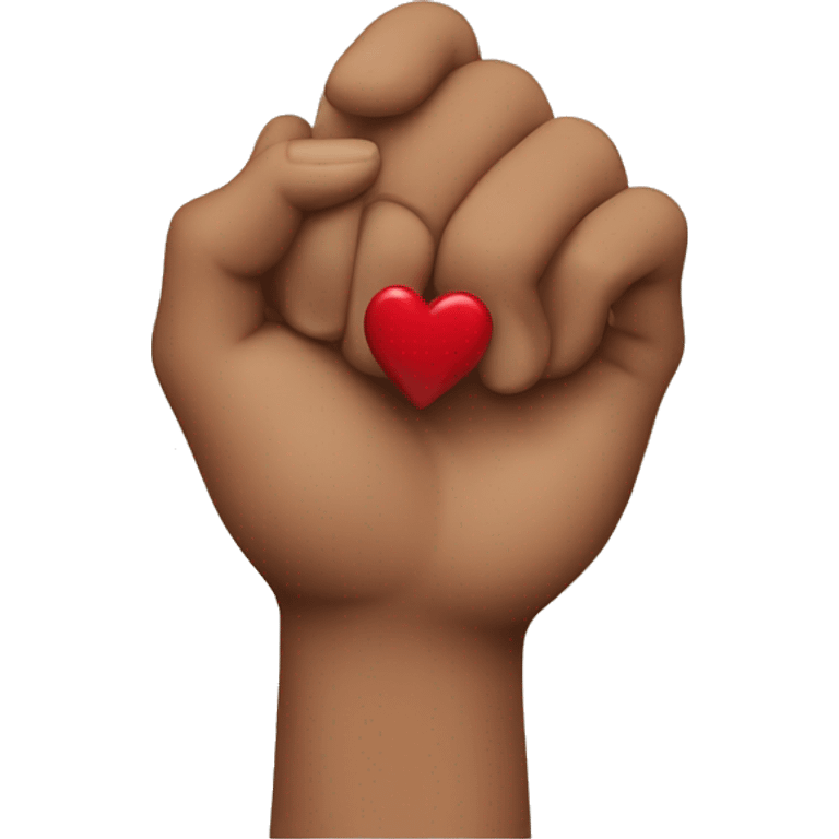 Coeur avec les mains emoji