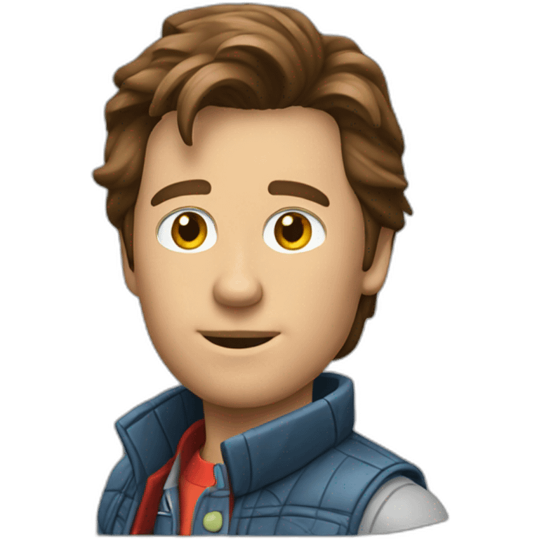 Marty Mcfly emoji