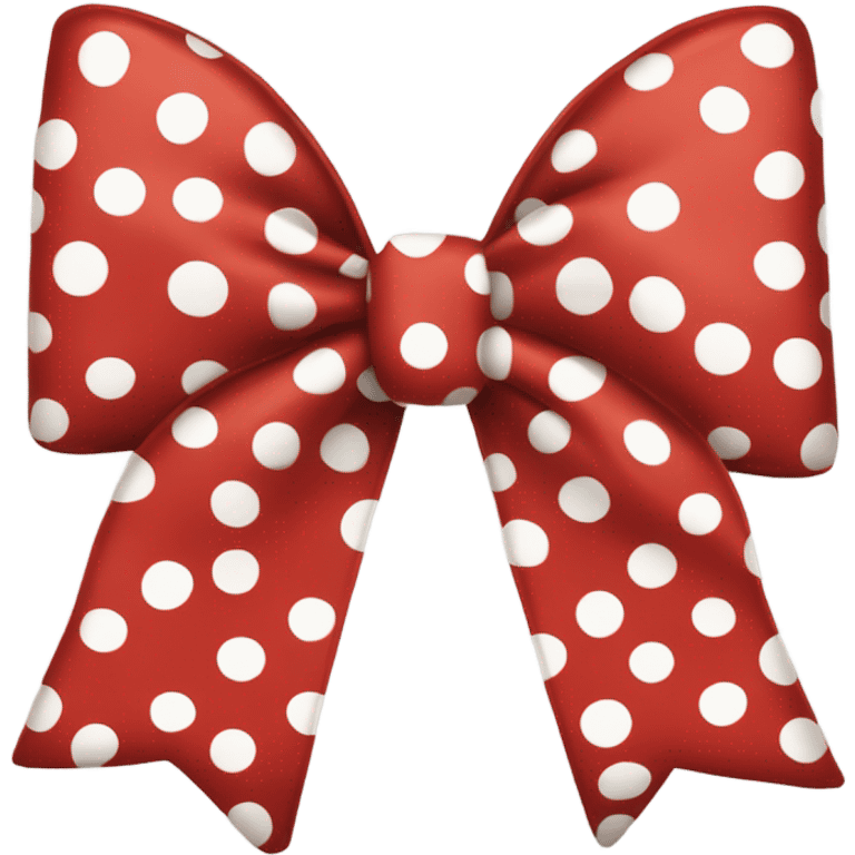 Minnie Mouse bow emoji