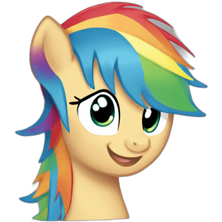 rainbow dash emoji