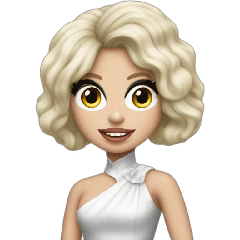 Lady Gaga On BORN THIS WAY ERA emoji