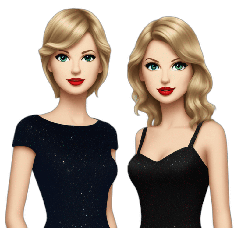 Taylor swift and lana del rey emoji