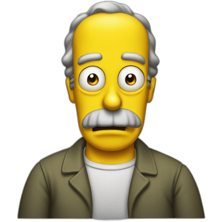 Homer simson tied emoji