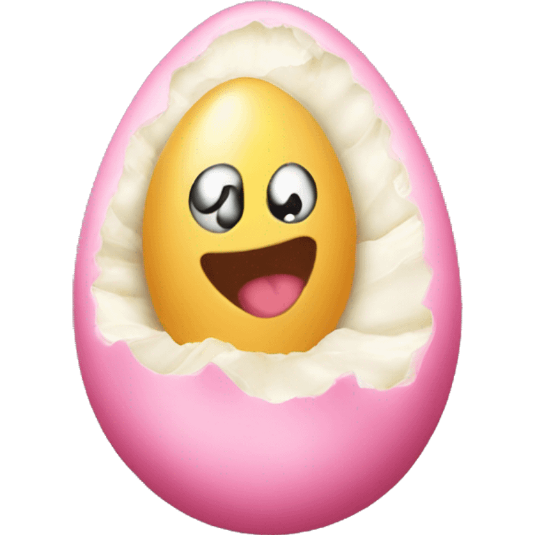 pink deviled egg emoji