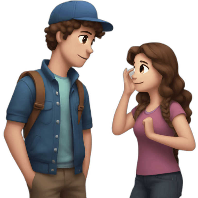 Mabel and Dipper emoji