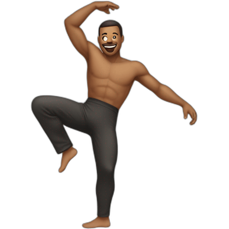 a man who acrobate emoji