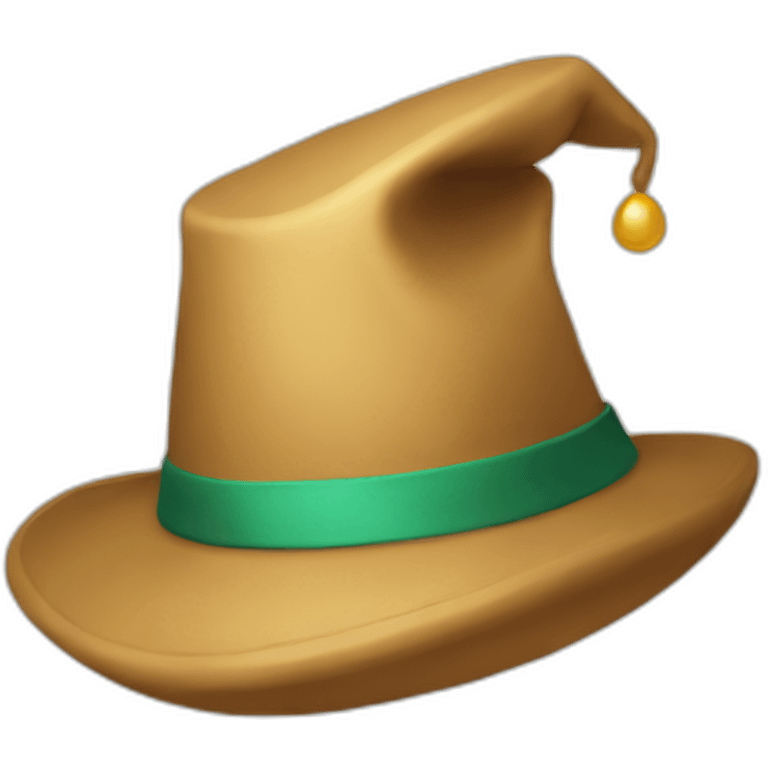 New Year's hat emoji