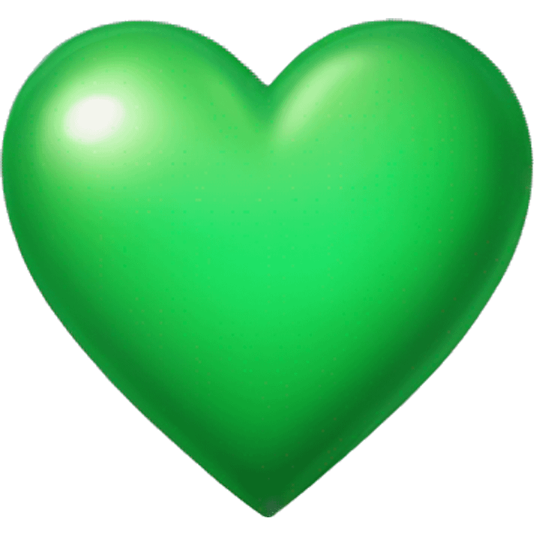 Green heart emoji