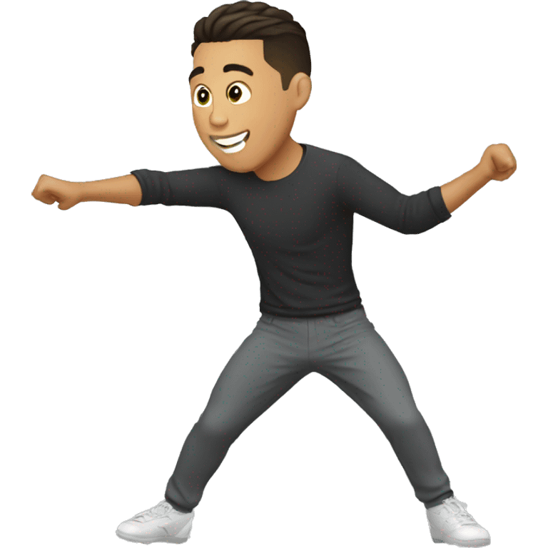 Ronaldo dancing  emoji