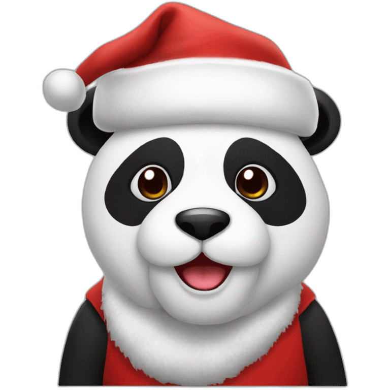 PANDA SANTA emoji