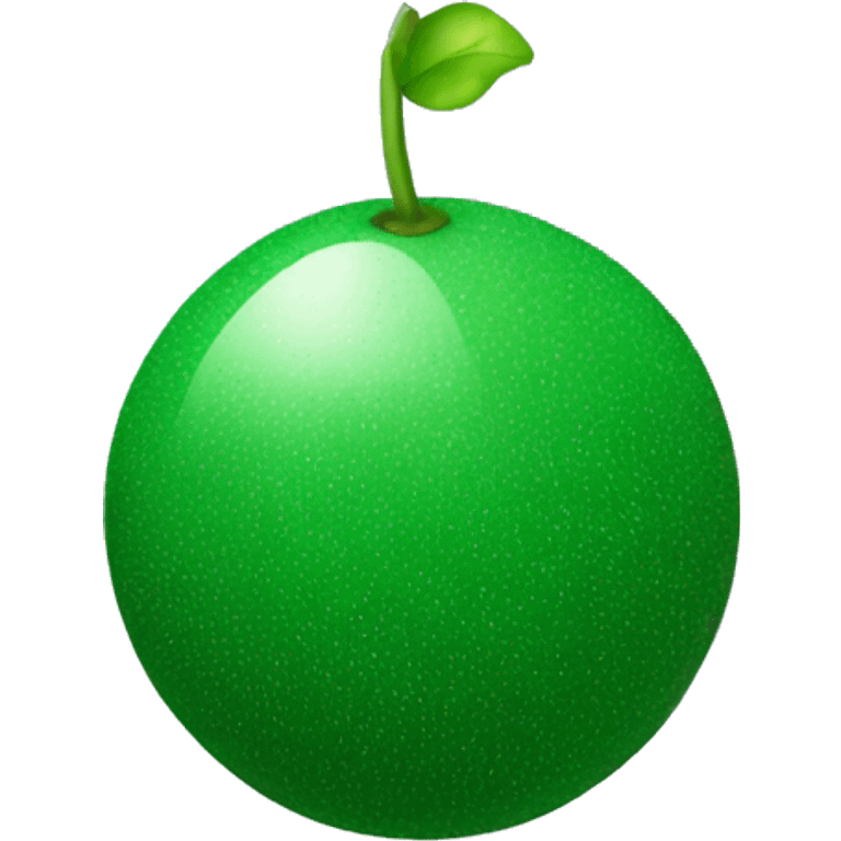 one green sphère emoji