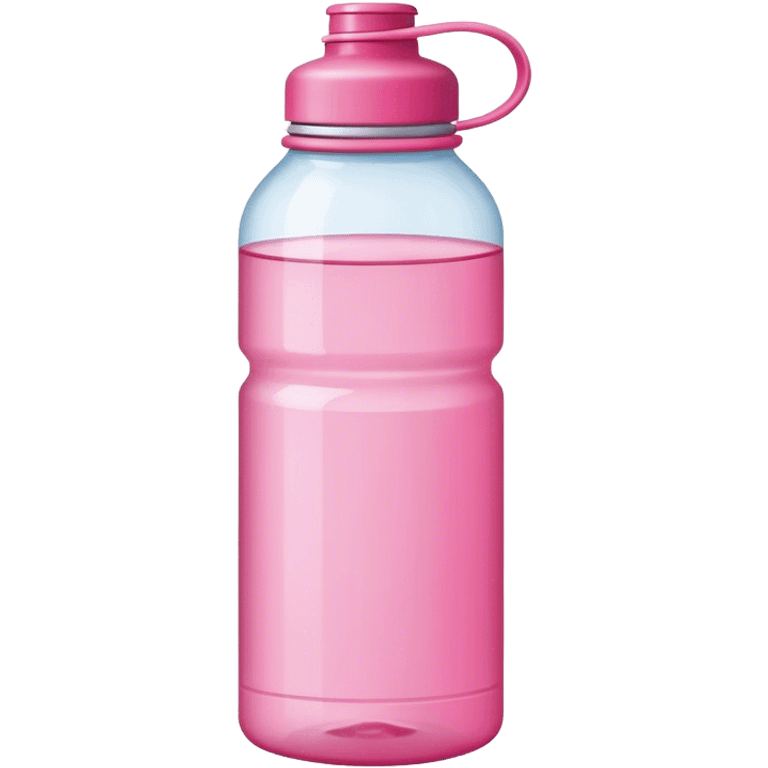 Pink waterbottle  emoji