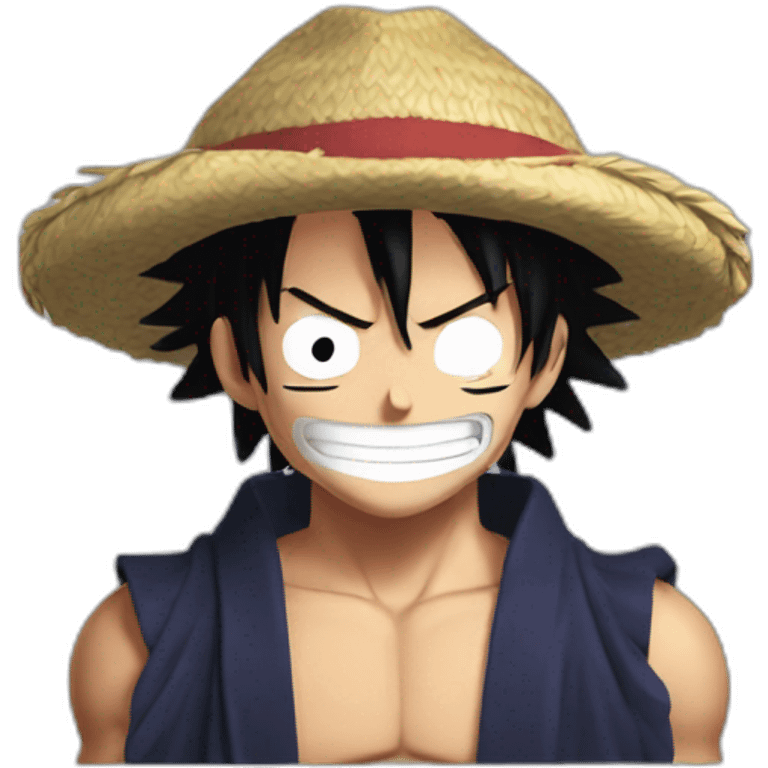 Luffy qui fouette kaido emoji