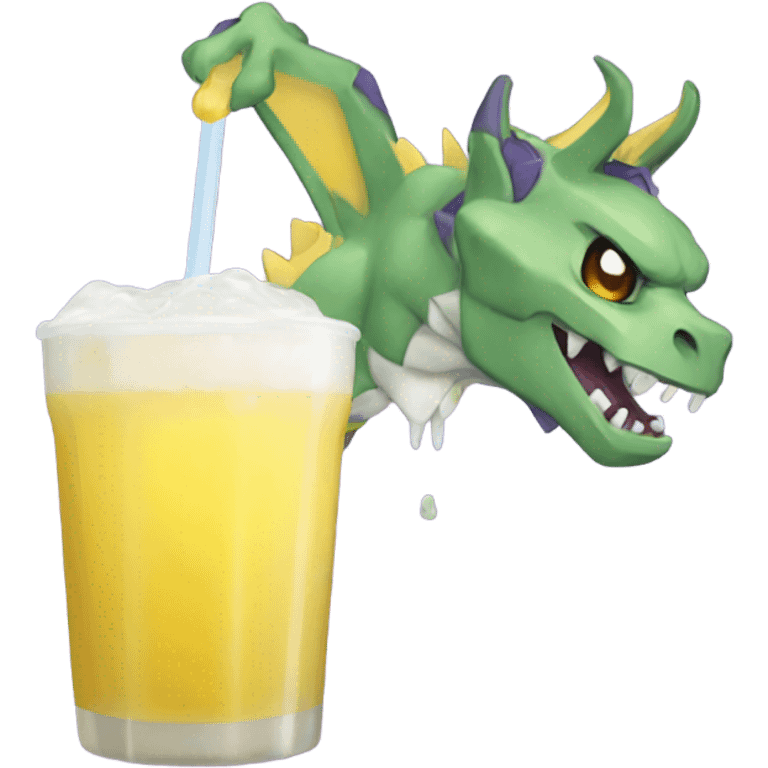 gabumon drink emoji