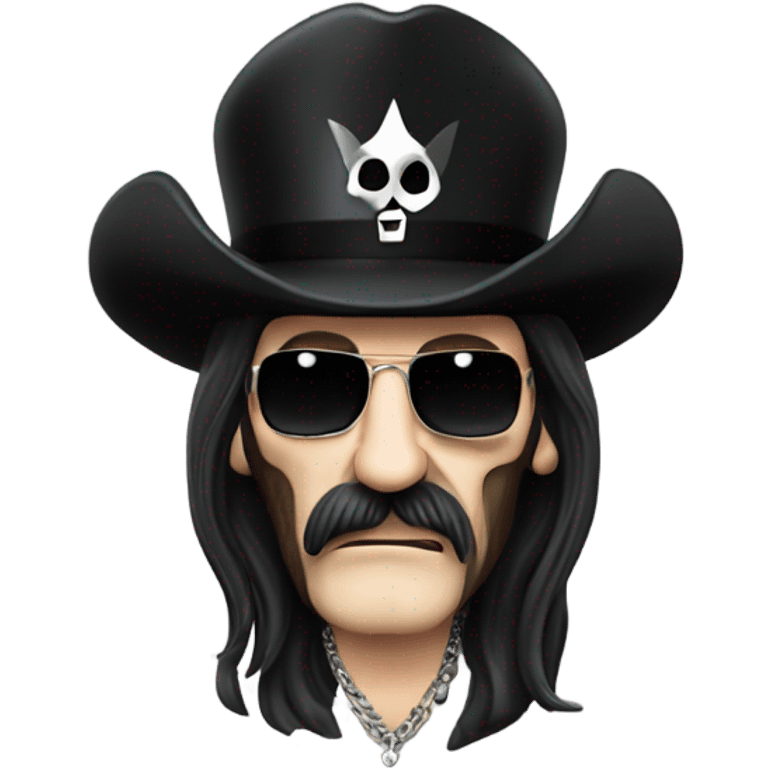 Lemmy kilmister from Motörhead  emoji