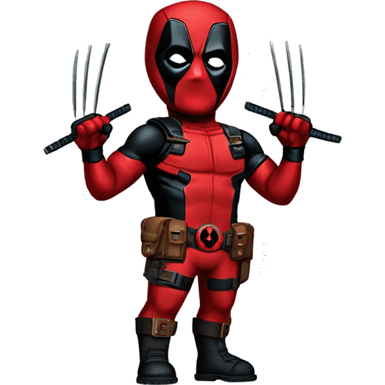 Deadpool and wolverine emoji