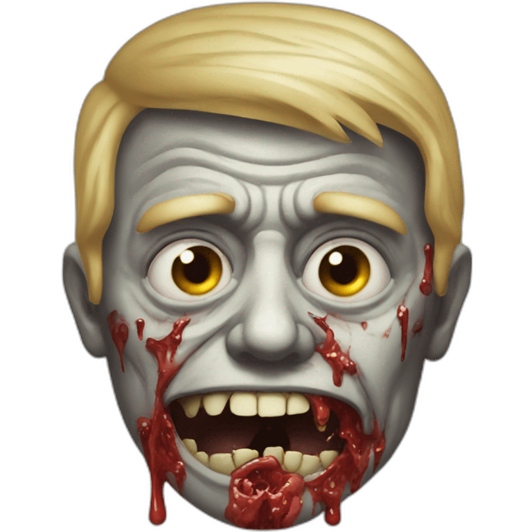 Zombie Trump emoji