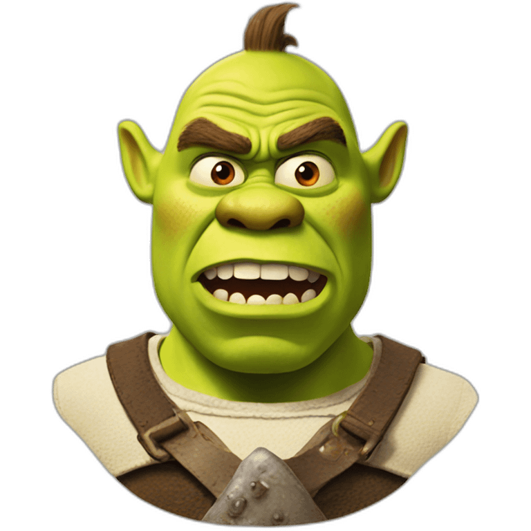 shrek angry emoji