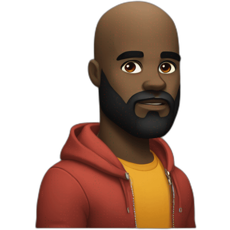 Kaaris or noir emoji