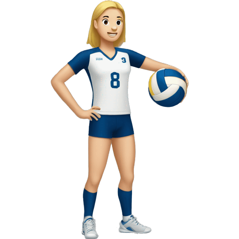 Volleyball player setter emoji