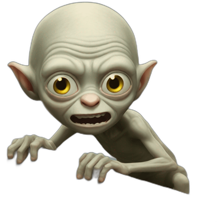 gollum train emoji