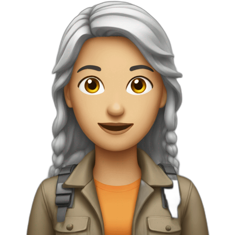 Female guide emoji