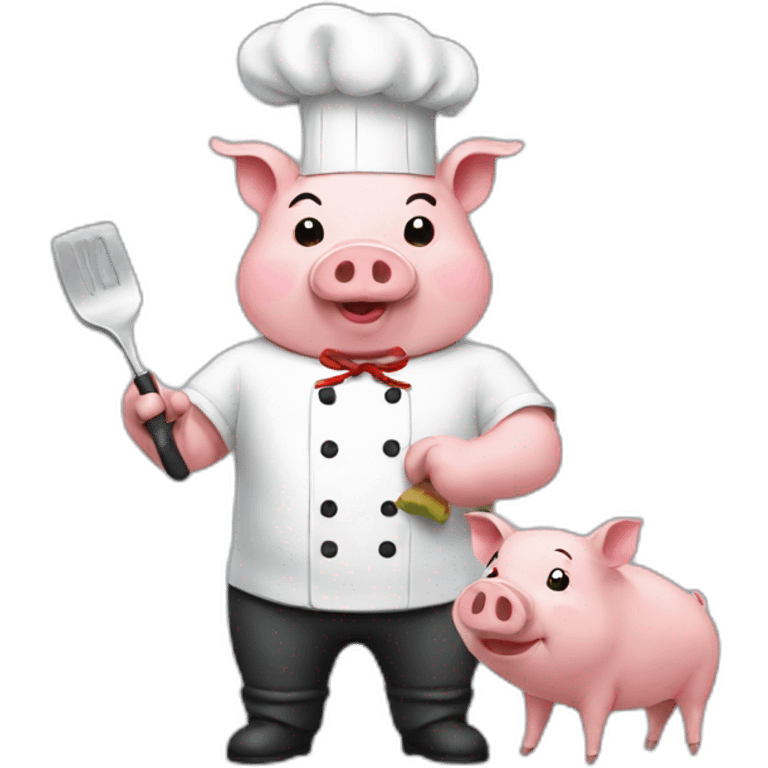 pig chef emoji