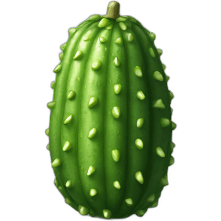 delicious gherkin emoji