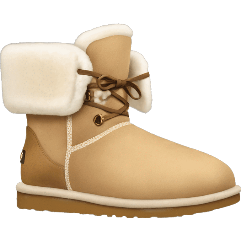 Ugg shoes emoji