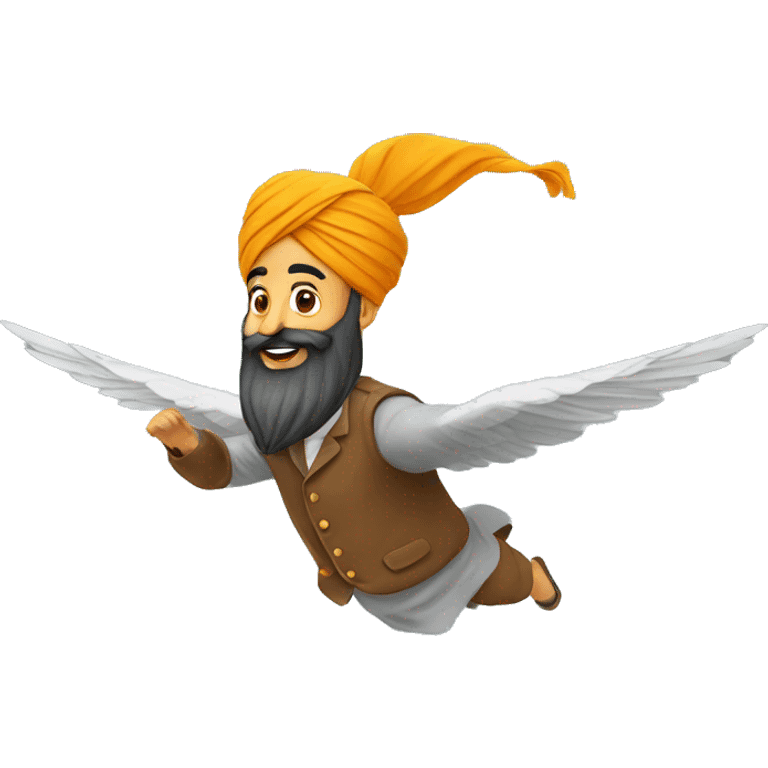 sardar flying emoji