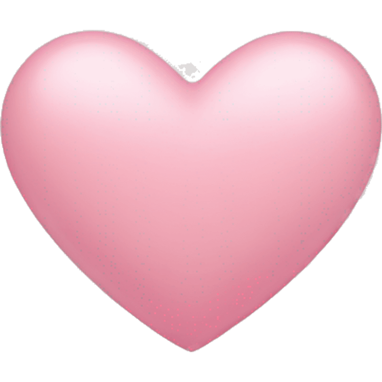 light pink heart emoji