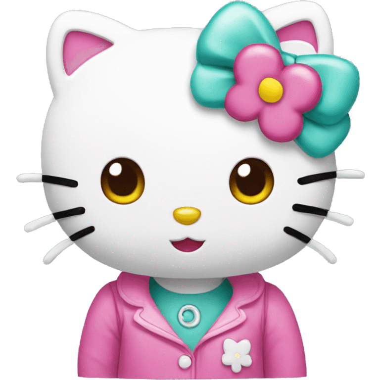 Hello kitty emoji