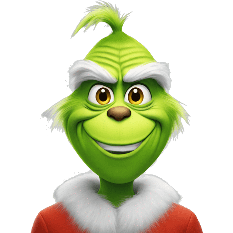 grinch smiling  emoji